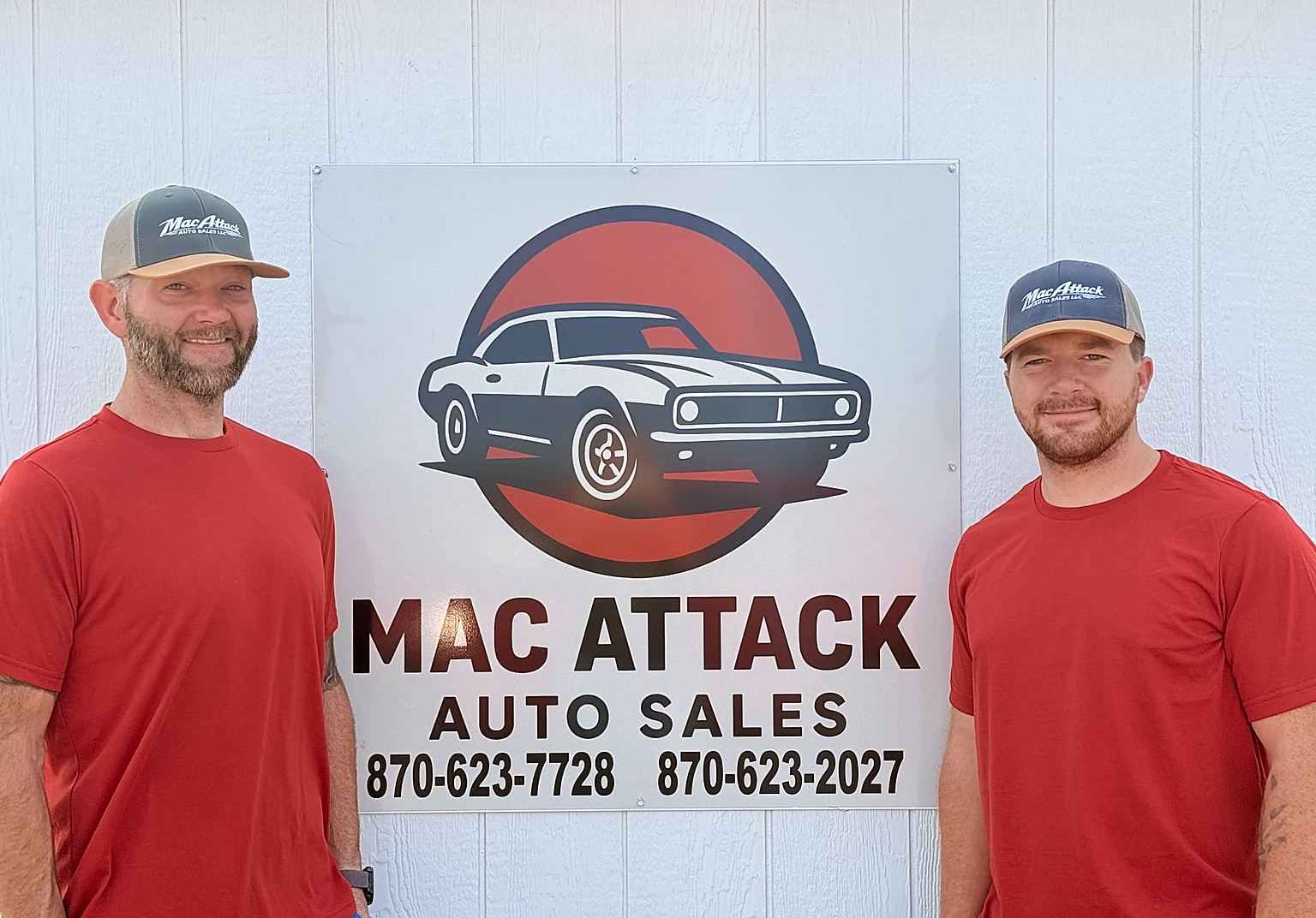 The father-and-son team behind Mac Attack Auto Sales